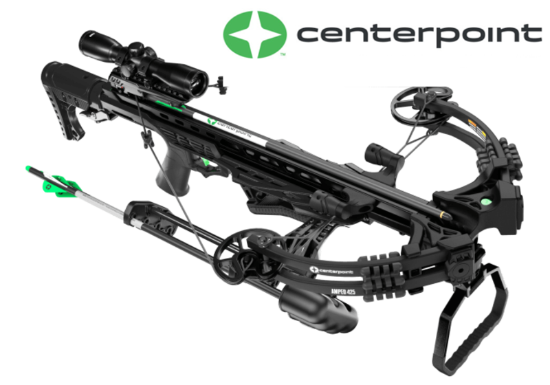 Buy CenterPoint Crossbow Amped 425 with Silent Crank 200lb 425fps in NZ New Zealand.