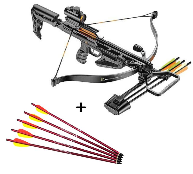 Buy EK Jag 2 Pro, Red Dot, 175lb Crossbow with Extra EK Arrows in NZ New Zealand.