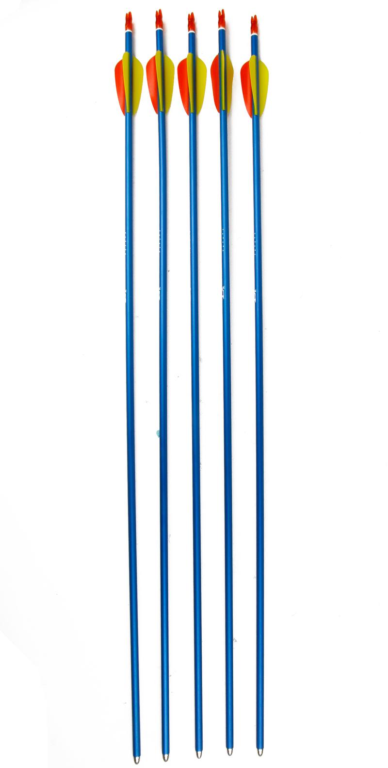 Buy Ek Blue Aluminium Arrows 29" 5 Pack in NZ New Zealand.