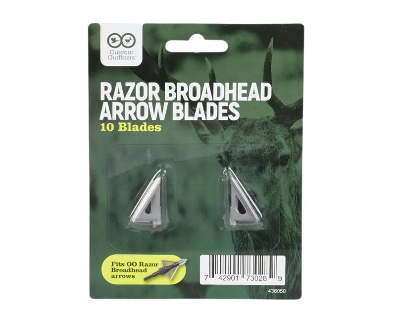 Buy Outdoor Outfitters Replacement Blades Razer Broadheads in NZ New Zealand.