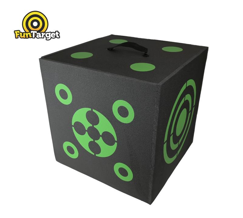 Buy Fun Target 3D Foam Archery Target Cube 6 Sides in NZ New Zealand.