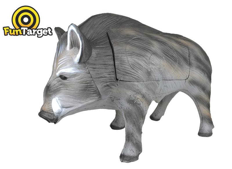 Buy Fun Target Archery 3D Foam Target with Removable Core Insert - Grey Boar in NZ New Zealand.