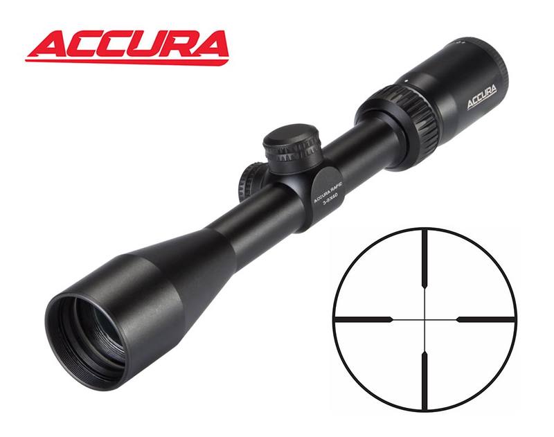 Buy Accura Rapid 3-9x40 Rifle Scope Plex Reticle with Rings in NZ New Zealand.