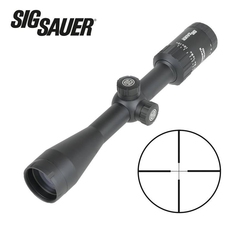 Buy Sig Sauer Whiskey3 4-12x40 Quadplex Reticle Rifle Scope in NZ New Zealand.