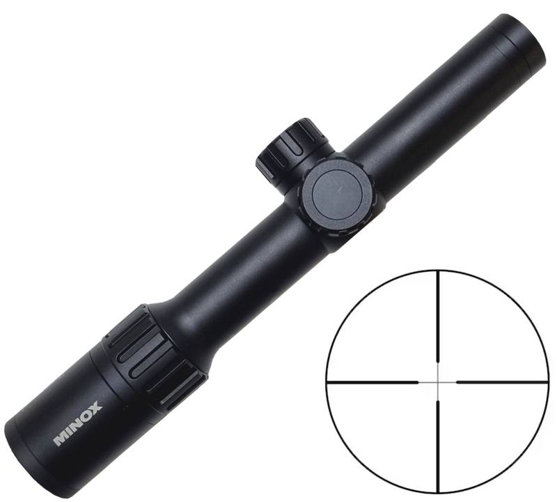 Buy Secondhand Minox ZX5 1-5X24, Plex Reticle in NZ New Zealand.