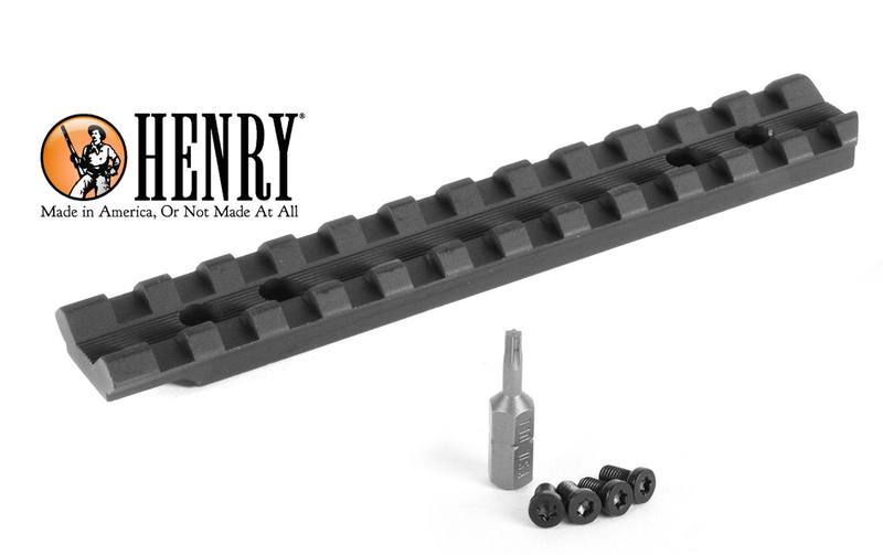 Buy Henry 1-Piece EGW Picatinny Rail Mount: (H009/H010) in NZ New Zealand.