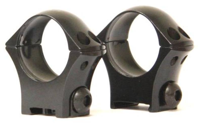 Buy Secondhand Sako Optilock Rings 1" Low Blued in NZ New Zealand.