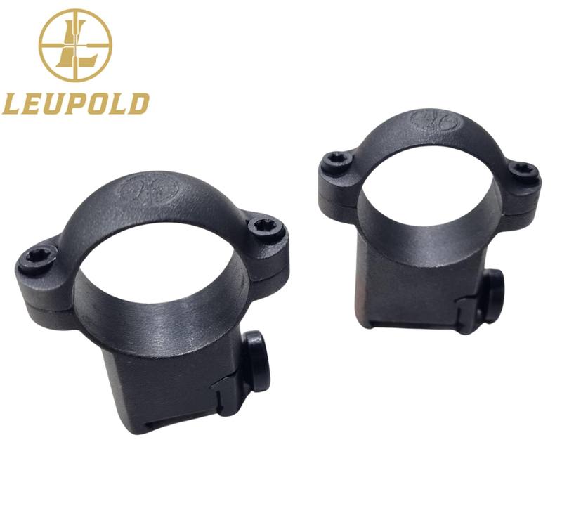 Buy Secondhand Leupold Sako 1" High Black Scope Rings in NZ New Zealand.