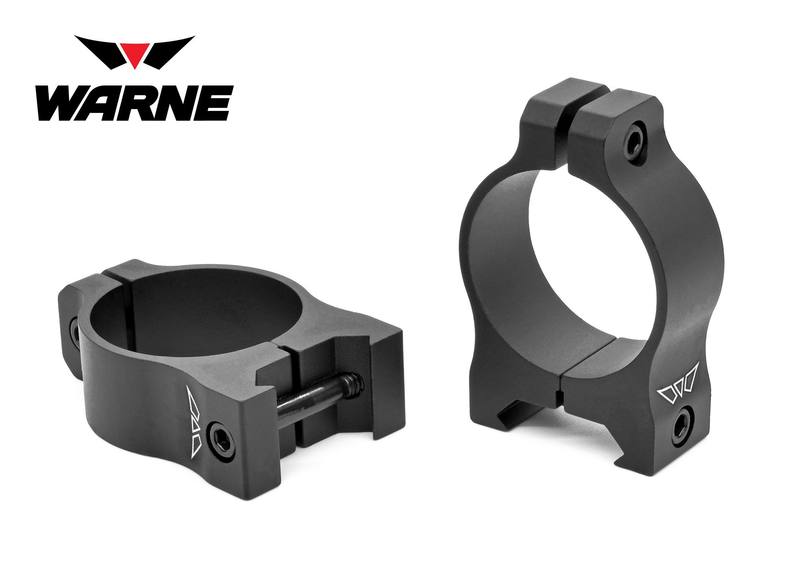 Buy Warne Vapor Aluminium 30mm Low Rings in NZ New Zealand.