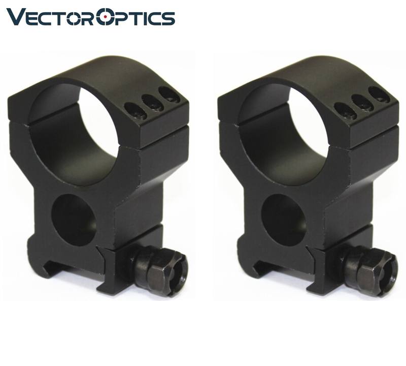 Buy Vector Optics 30mm Picatinny X-High Aluminium Matte Black Rings in NZ New Zealand.