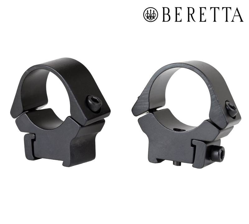 Buy Beretta T3/T3X Tikka 1" Medium Rings | Black in NZ New Zealand.