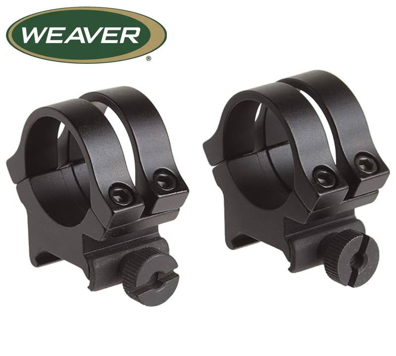 Buy Weaver 1" Quad Lock High Aluminum Matte Rings in NZ New Zealand.