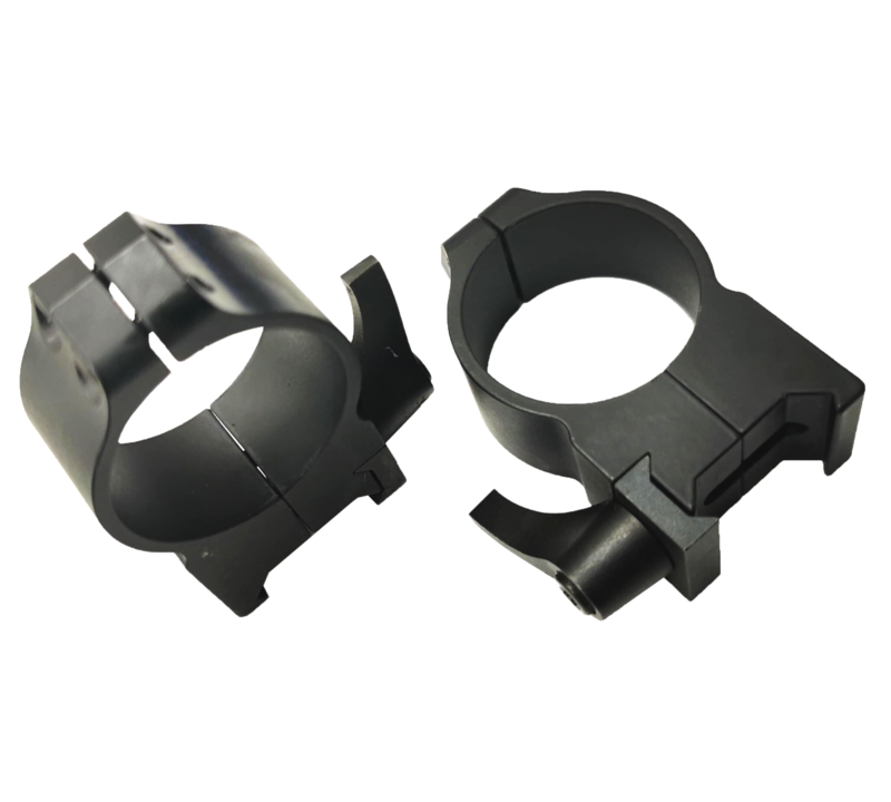 Buy Secondhand Warne Weaver 30mm High Quick Detach Rings | Matte Black in NZ New Zealand.