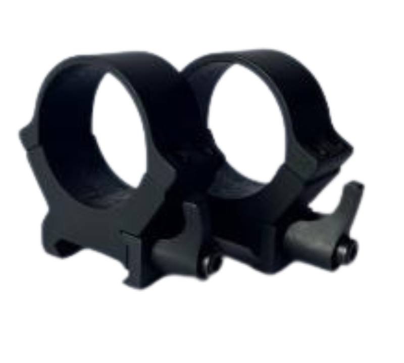 Buy Secondhand Leupold 30mm QRW2 Medium Matte Black Rings in NZ New Zealand.