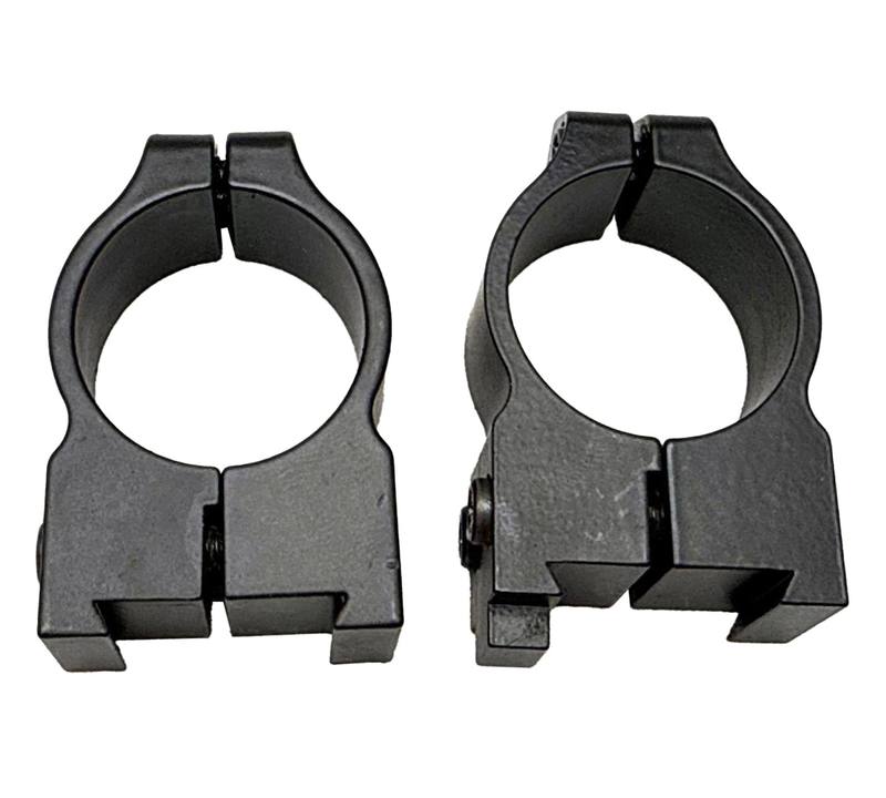 Buy Secondhand Warne CZ550 1" Black Matte High Rings in NZ New Zealand.