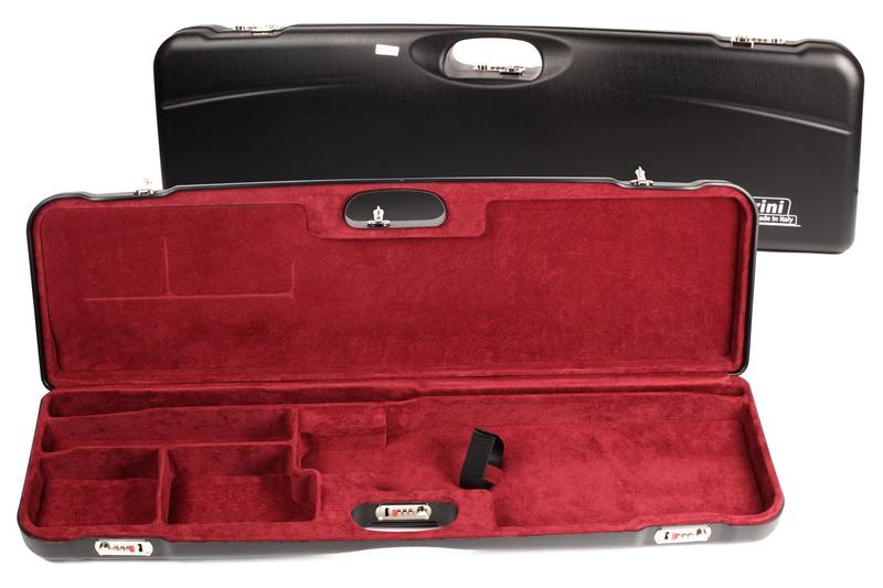 Buy Negrini Gun Case High Rib Red Miroku in NZ New Zealand.