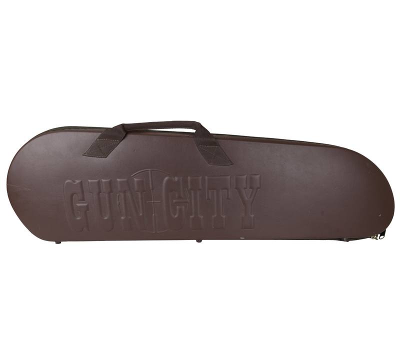 Buy Secondhand Gun City Under & Over Shotgun Hard Case: Leather Look in NZ New Zealand.
