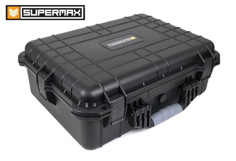 Buy Supermax Lockable Pistol/Ammo Carry Case with Pluckable Foam 37L in NZ New Zealand.