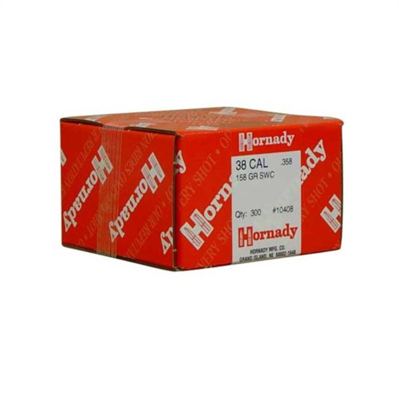 Buy Hornady Projectiles 38 Cal 158 Gr SWC x300 in NZ New Zealand.