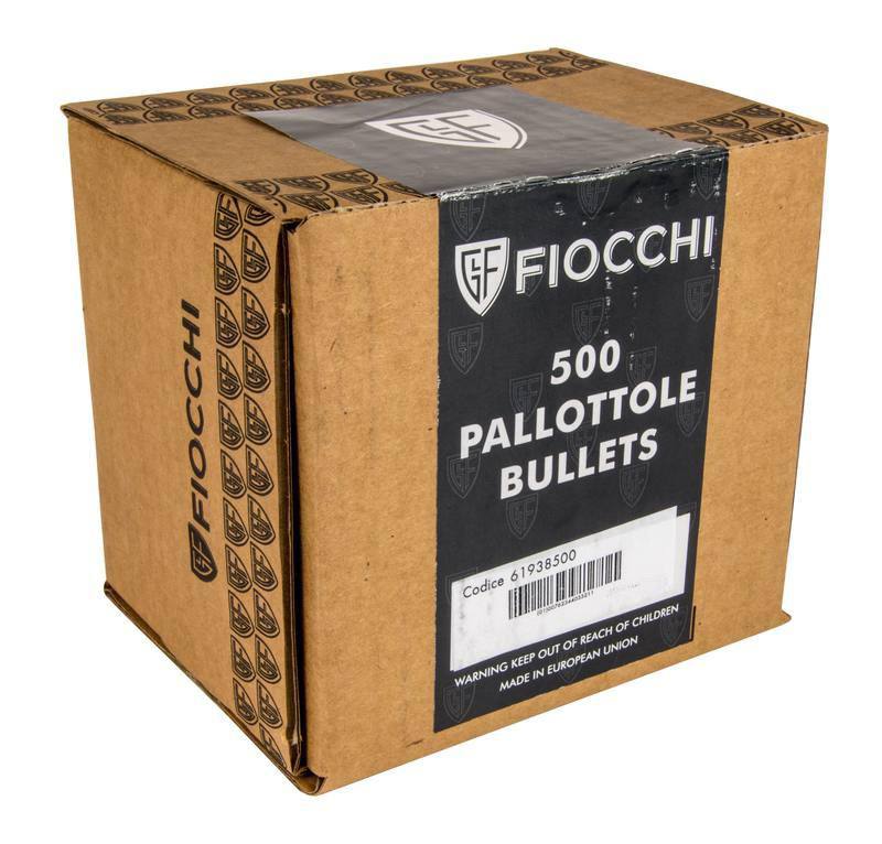 Buy Fiocchi Projectiles 9mm 124gr RN FMJ: 500x in NZ New Zealand.