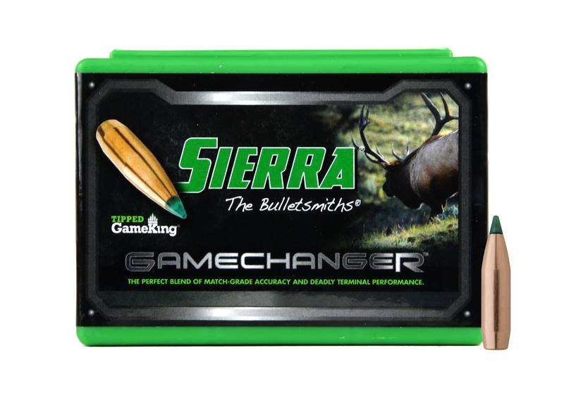 Buy Sierra Projectiles 30cal 180gr TGK Tipped GameKing GameChanger 100x in NZ New Zealand.