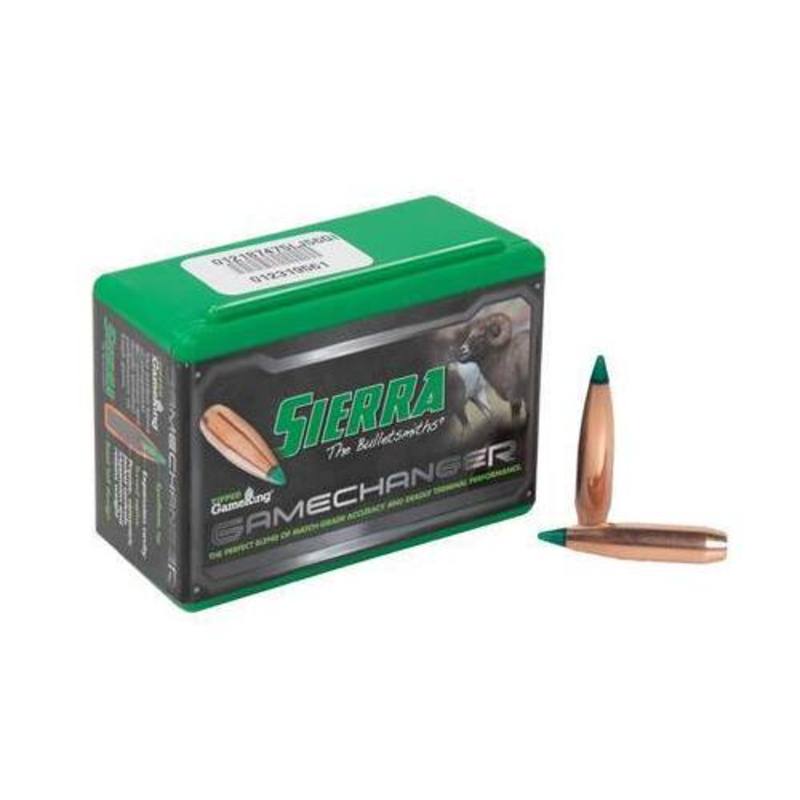 Buy Sierra Projectiles 6.5MM 140gr TGK Tipped GameKing GameChanger 100x in NZ New Zealand.