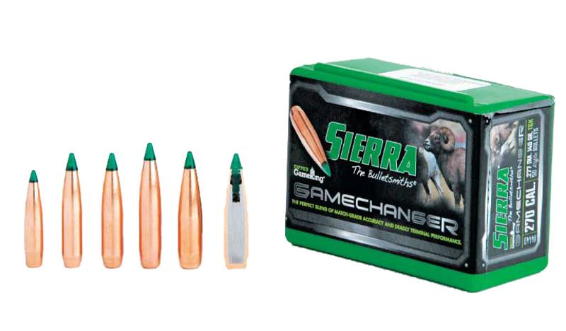 Buy Sierra Projectiles 270 140gr TGK Tipped GameKing GameChanger 100x in NZ New Zealand.