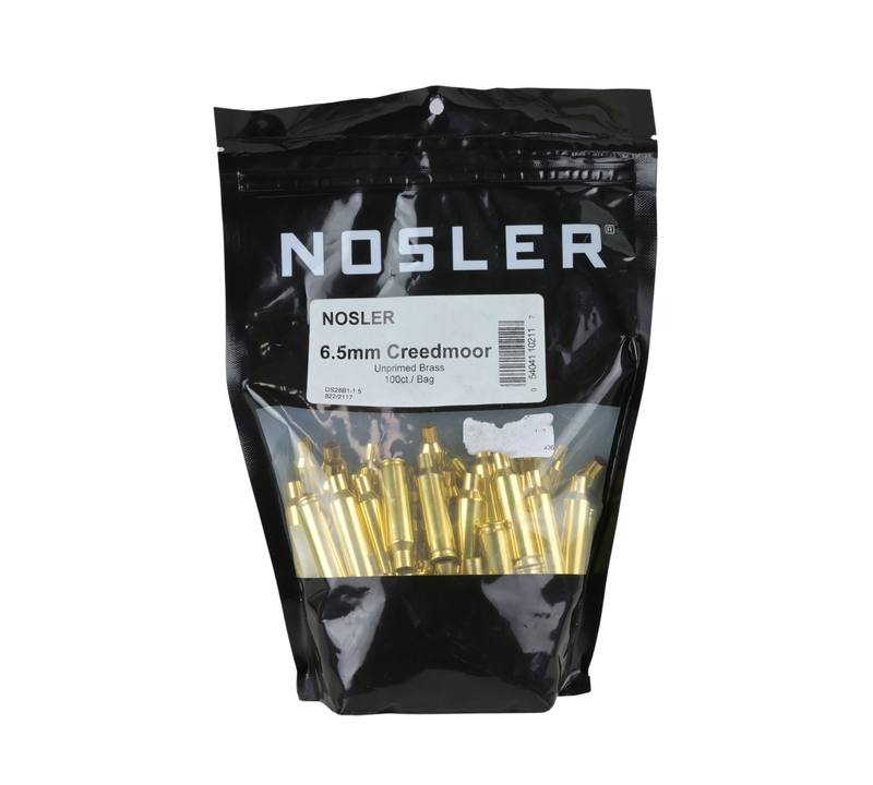 Buy Nosler Unprimed 6.5 Creedmoor Brass Cases | 100 Cases in NZ New Zealand.