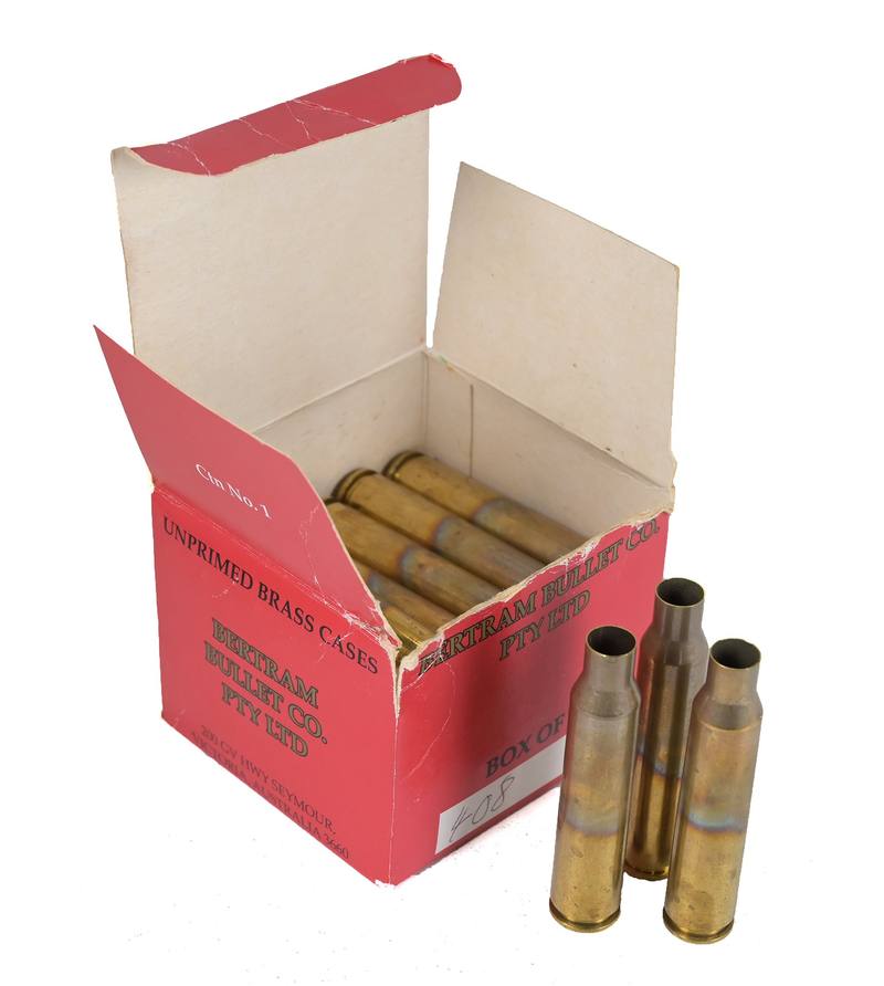 Buy 408 Cheytac Bertram Brass Cases x20 in NZ New Zealand.