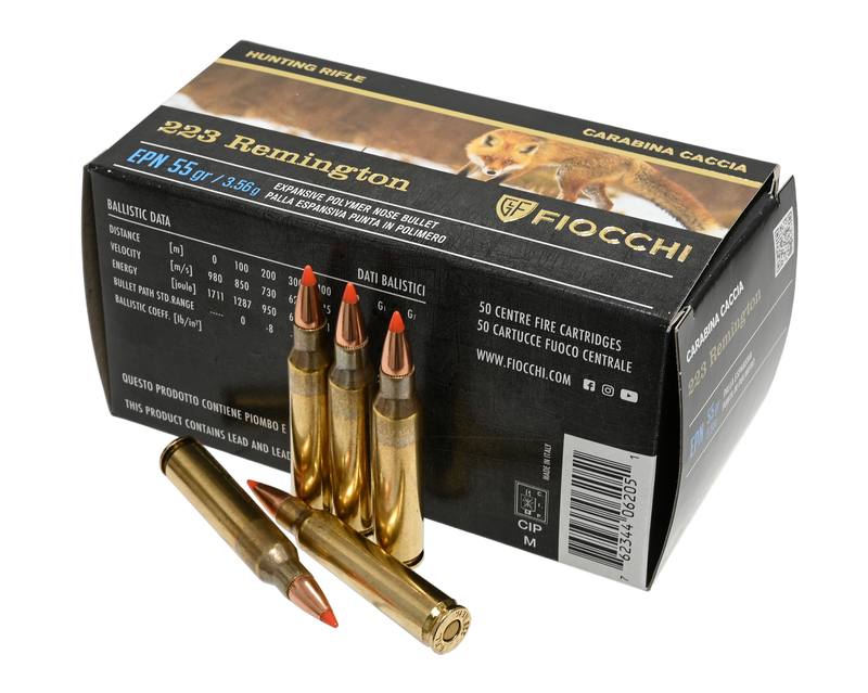 Buy Fiocchi 223 V-Max 55GR Polymer Tip in NZ New Zealand.