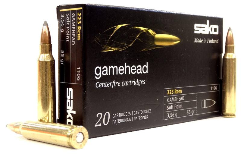 Buy Sako 223 Gamehead 55gr Soft Point in NZ New Zealand.