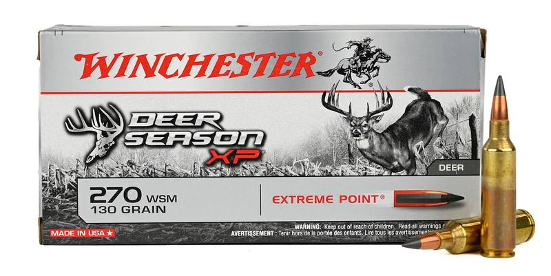 Buy Winchester 270 WSM Deer Season XP 130gr Polymer Tip Extreme Point in NZ New Zealand.