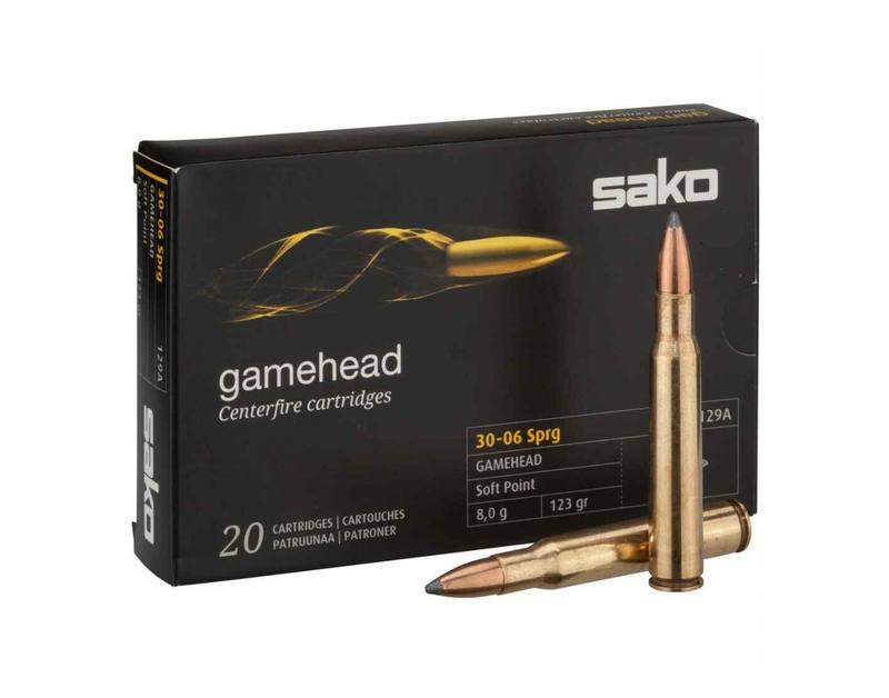 Buy Sako 30-06 Gamehead 150gr Soft Point 20 Rounds in NZ New Zealand.