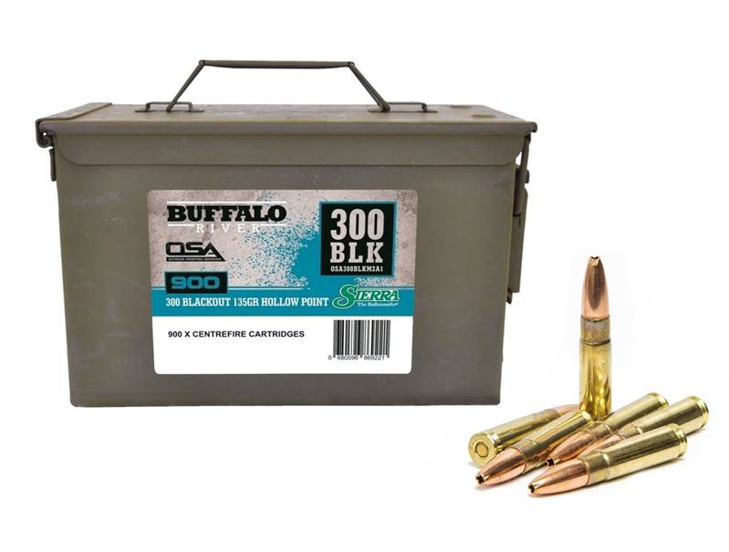 Buy Buffalo River 300 Blackout 135GR Sierra Hollowpoint in NZ New Zealand.