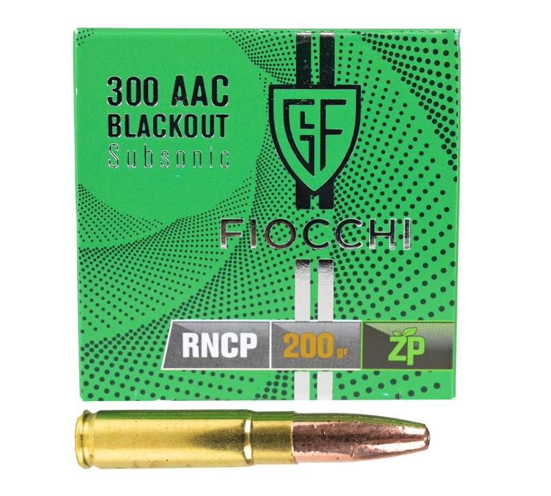 Buy Fiocchi 300 Blackout 200GR Subsonic Round Nose Copper Plate 50 Rounds in NZ New Zealand.