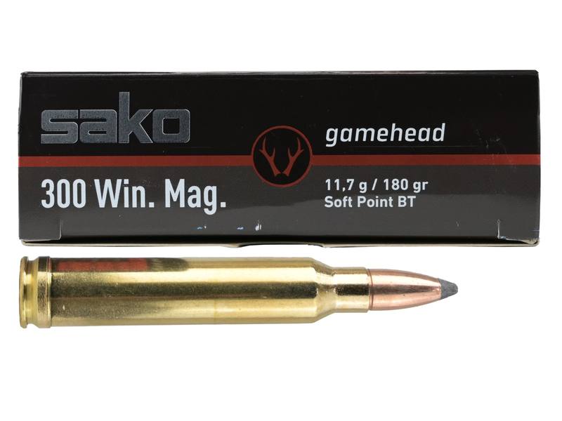 Buy Sako 300 Win Gamehead 180gr Soft Point | 20 Rounds in NZ New Zealand.