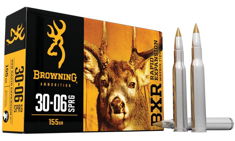 Buy Browning 30-06 BXR 155GR Polymer Matrix Tip 20 Rounds in NZ New Zealand.