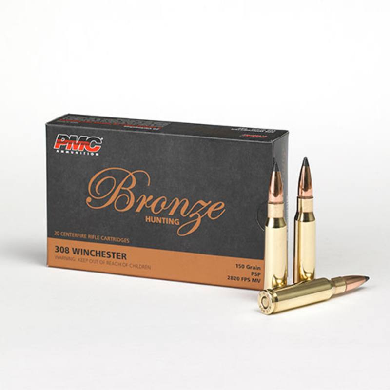 Buy PMC 308 Bronze 150gr Soft Point in NZ New Zealand.