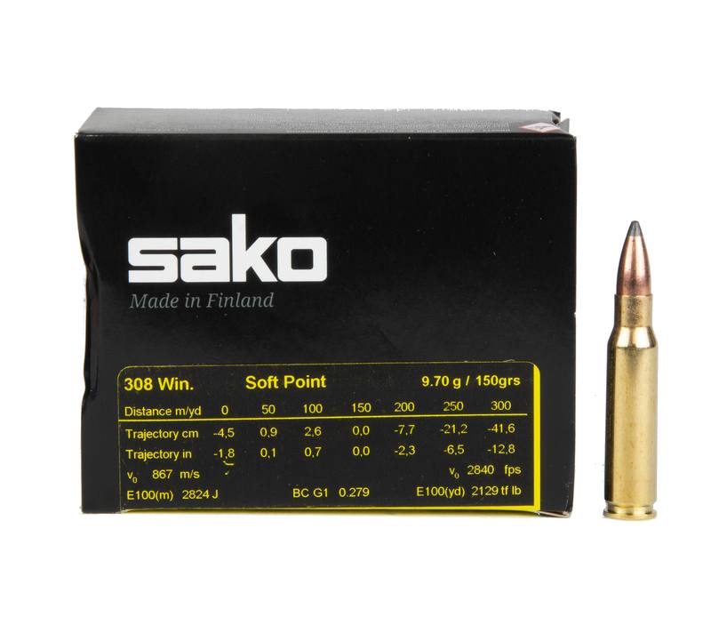 Buy Sako 308 Gamehead 150gr Soft Point in NZ New Zealand.