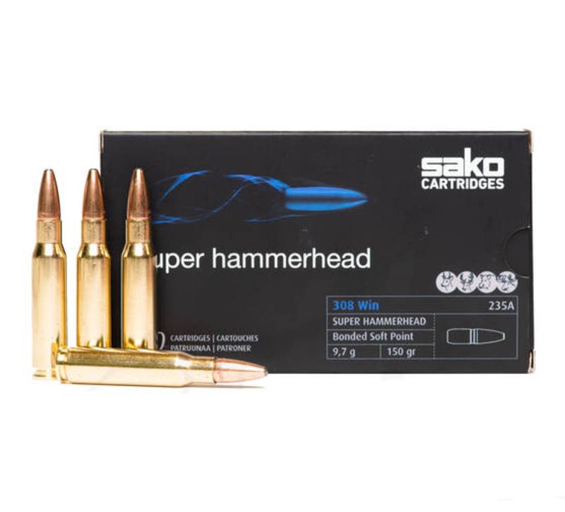 Buy Sako 308 Super Hammerhead 150gr Soft Point in NZ New Zealand.