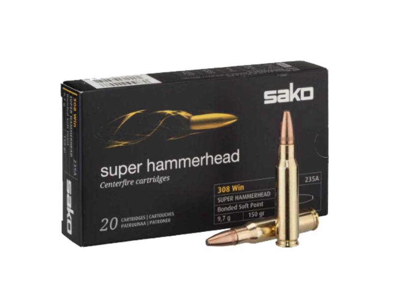 Buy Sako 308 Super Hammerhead 180gr Soft Point in NZ New Zealand.