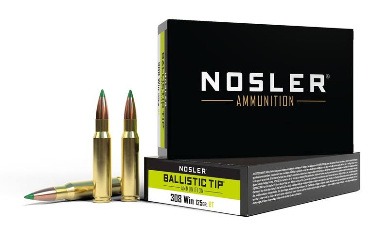 Buy Nosler 308 Ballistic Hunting Tip 125gr Polymer Tip 20 Rounds in NZ New Zealand.