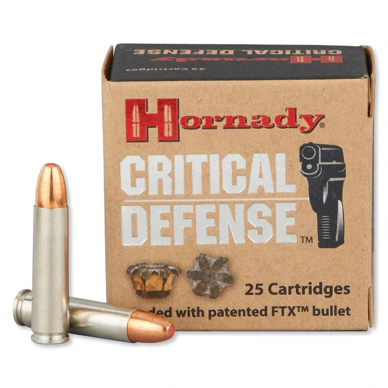 Buy Hornady 30 M1 Critical Defens 110gr Hollow Point Hornady FTX 25 Rounds in NZ New Zealand.