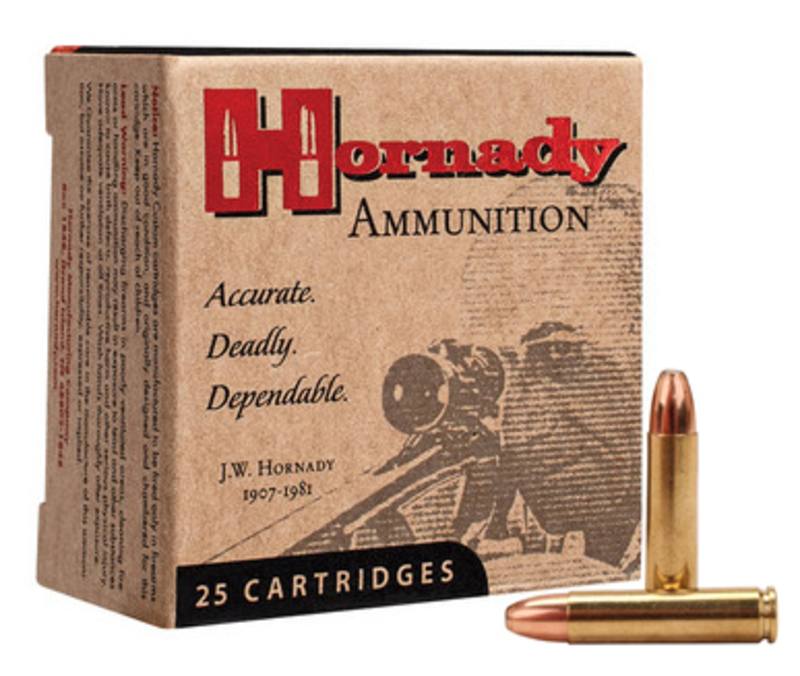 Buy Hornady 30 M1 Custom 110gr Round Nose Soft Point 25 Rounds in NZ New Zealand.