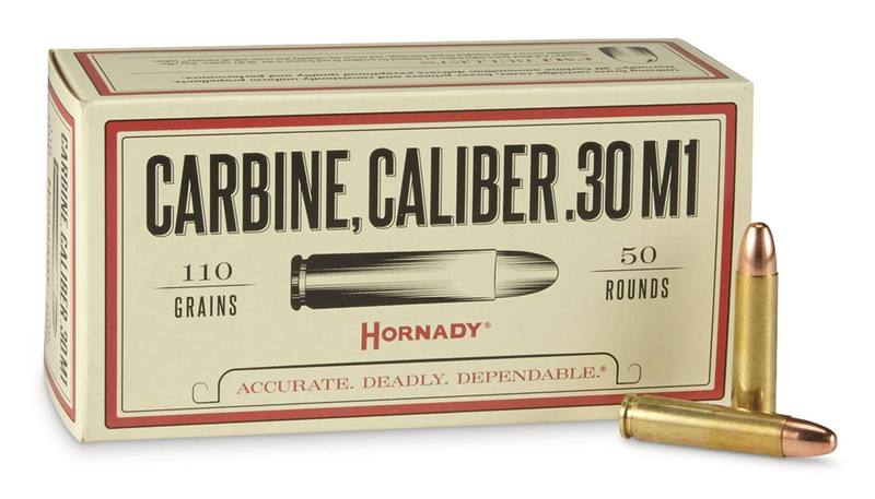 Buy Hornady 30 M1 Custom 110gr FMJ 50 Rounds in NZ New Zealand.