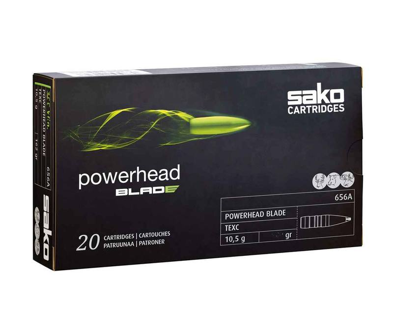 Buy Sako 6.5x55 Powerhead Blade 120gr Polymer Tip in NZ New Zealand.