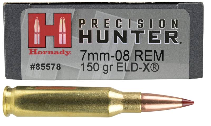 Buy Hornady 7mm-08 Precision Hunter 150gr Polymer Tip ELD-X in NZ New Zealand.