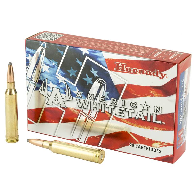 Buy Hornady 7mm Rem Mag American Whitetail 154gr Soft Point Interlock in NZ New Zealand.