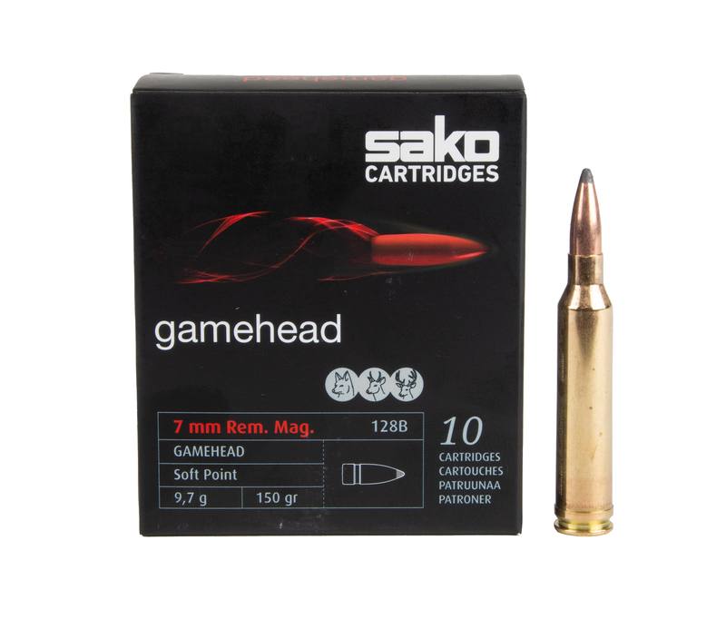 Buy Sako 7MM Rem Mag Gamehead 150gr Soft Point in NZ New Zealand.