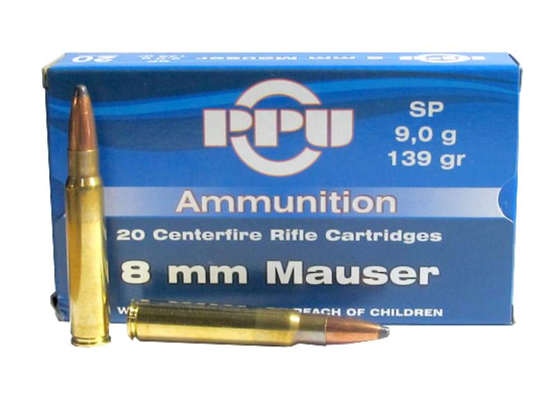 Buy PPU Prvi Partizan 8mm Mauser 139gr Soft Point in NZ New Zealand.